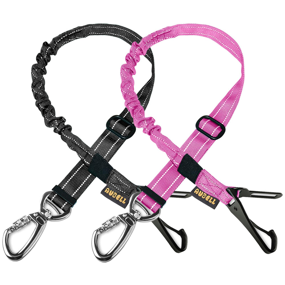 AUBELL ceinture voiture face avant montrant fixation universelle et sécurité