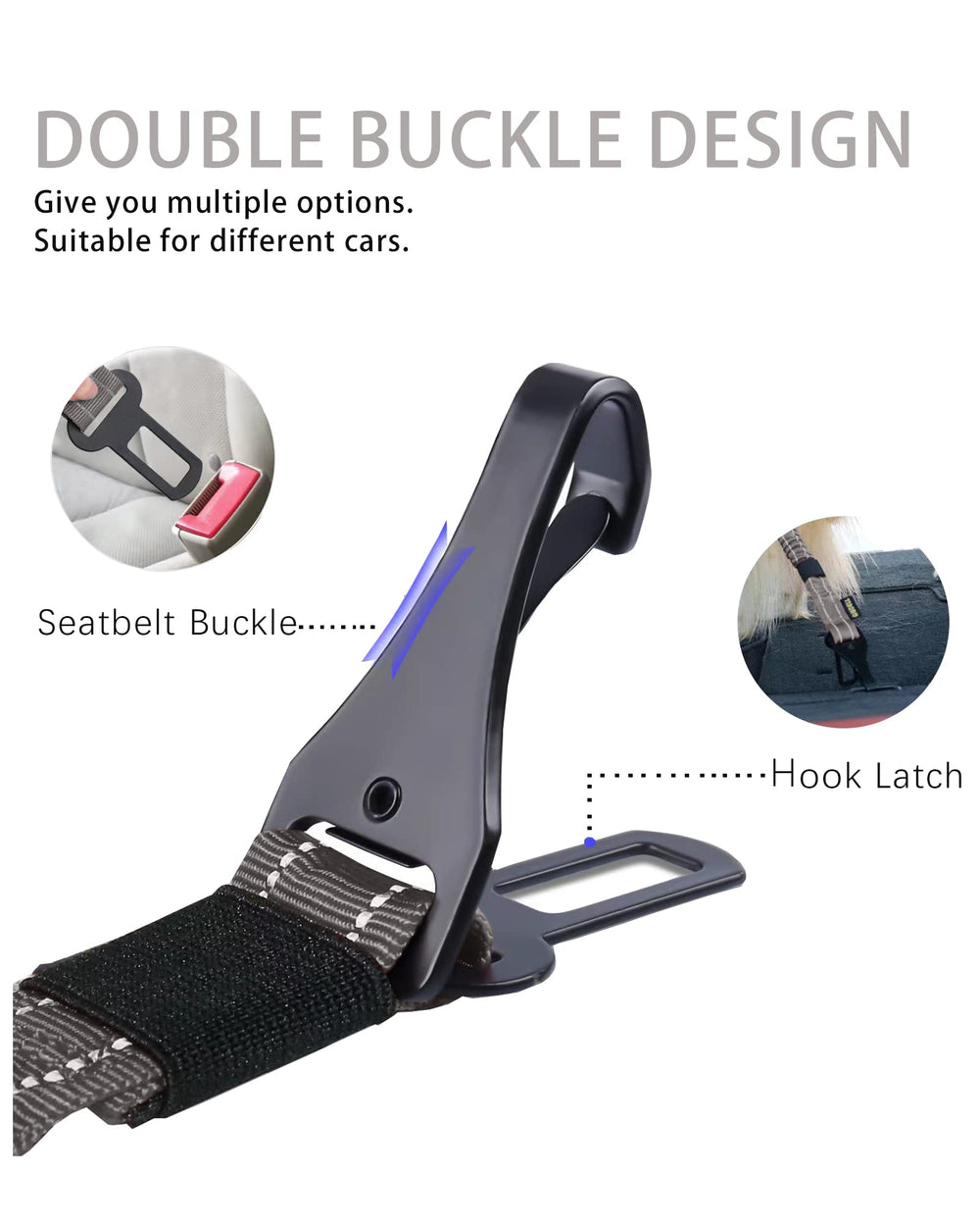 AUBELL détail corde élastique bungee pour amortir les freinages efficacement