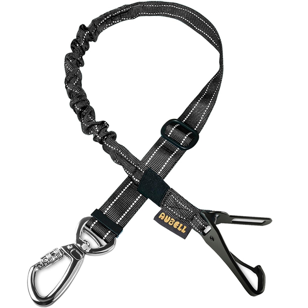 AUBELL vue avant du produit montrant la ceinture et accessoires, sécurité visible