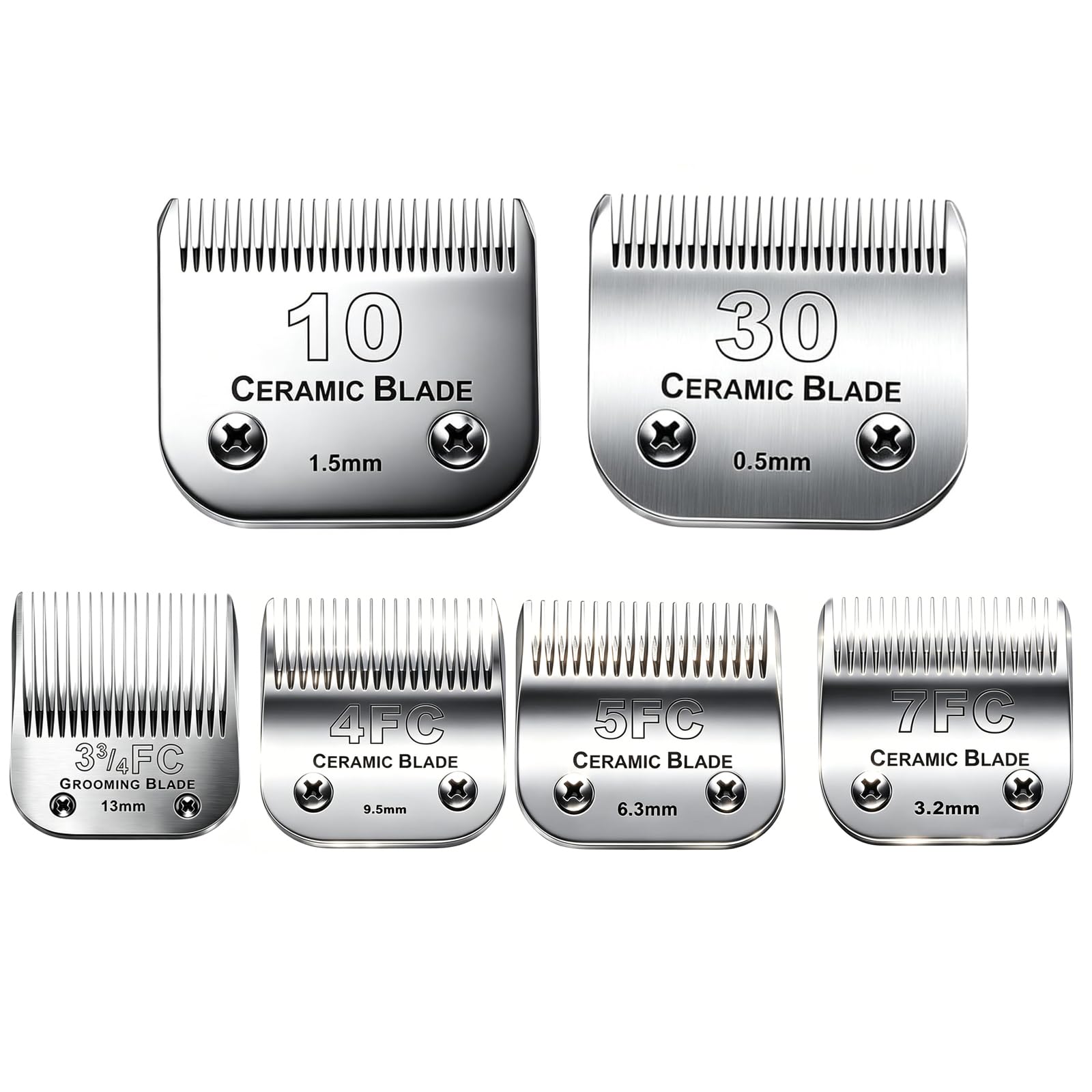 Audoc emballage lames 4FC montrant six lames, qualité durable
