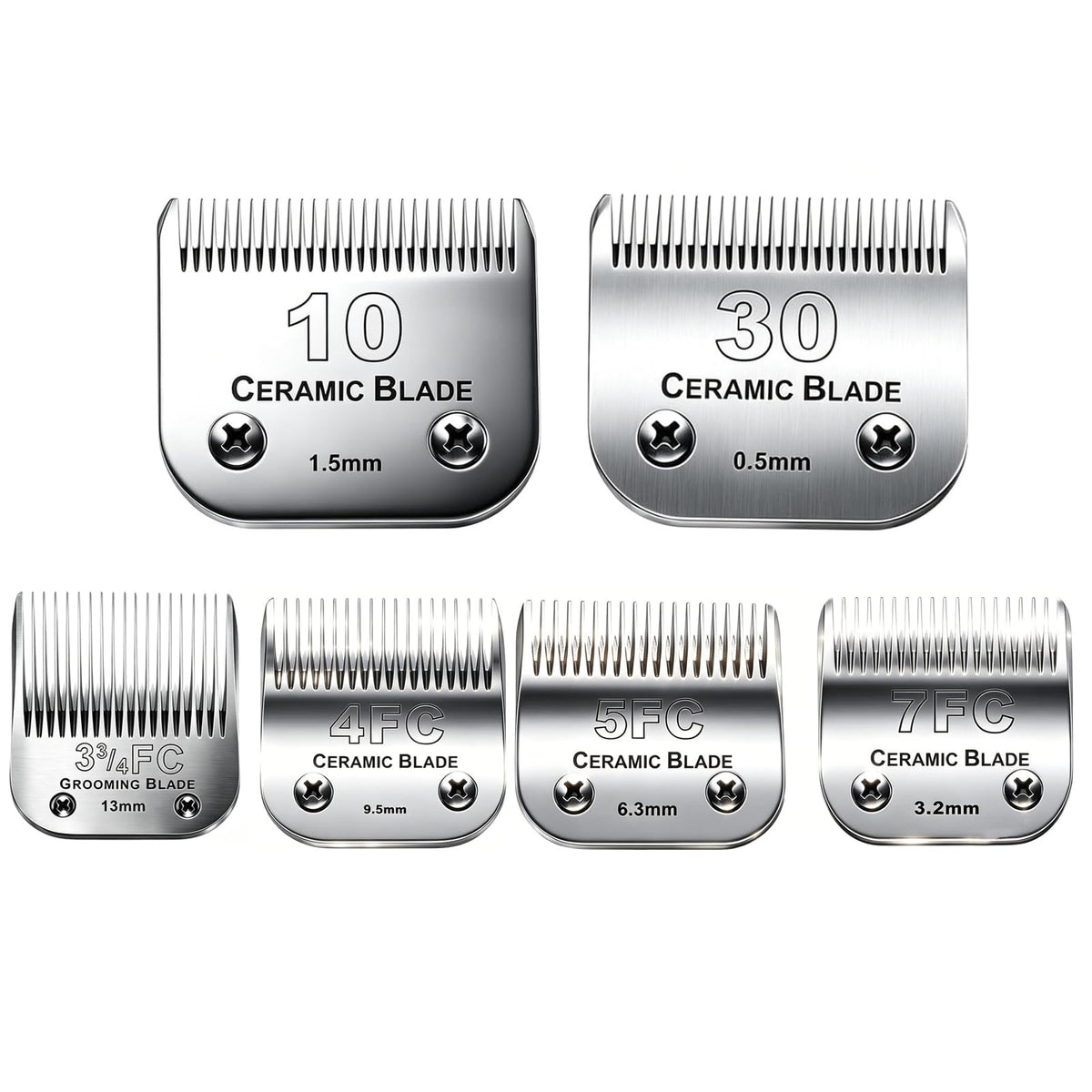 Audoc emballage lames 4FC montrant six lames, qualité durable