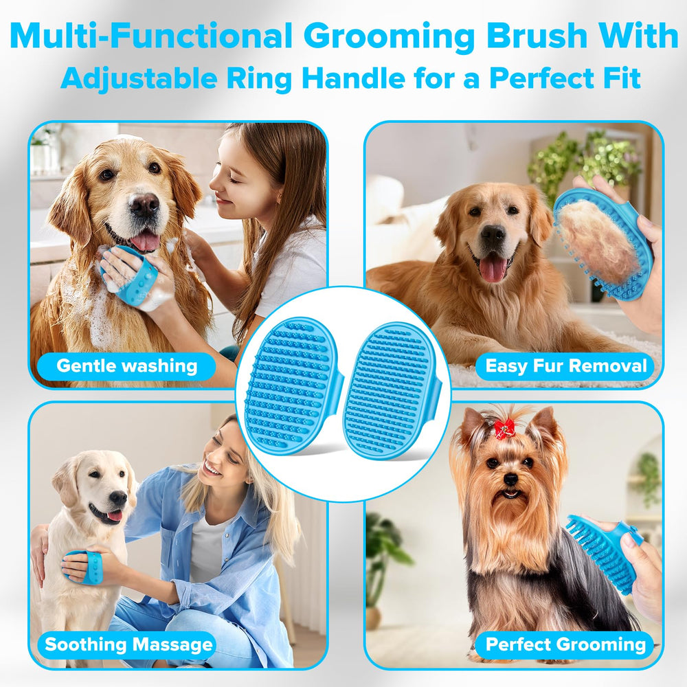 Augwind brosse à doigt ensemble pour un brossage dentaire précis