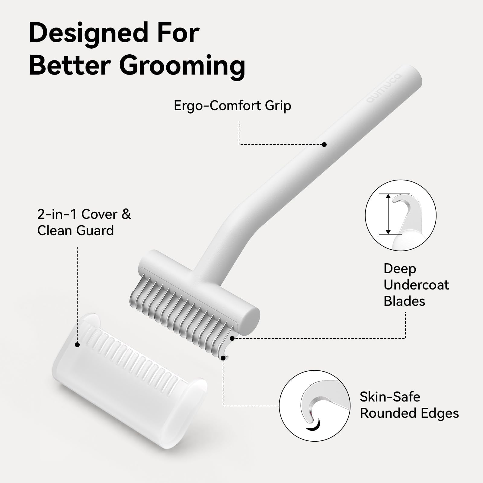 Aumuca protection de lame clipsée pour un rangement sûr