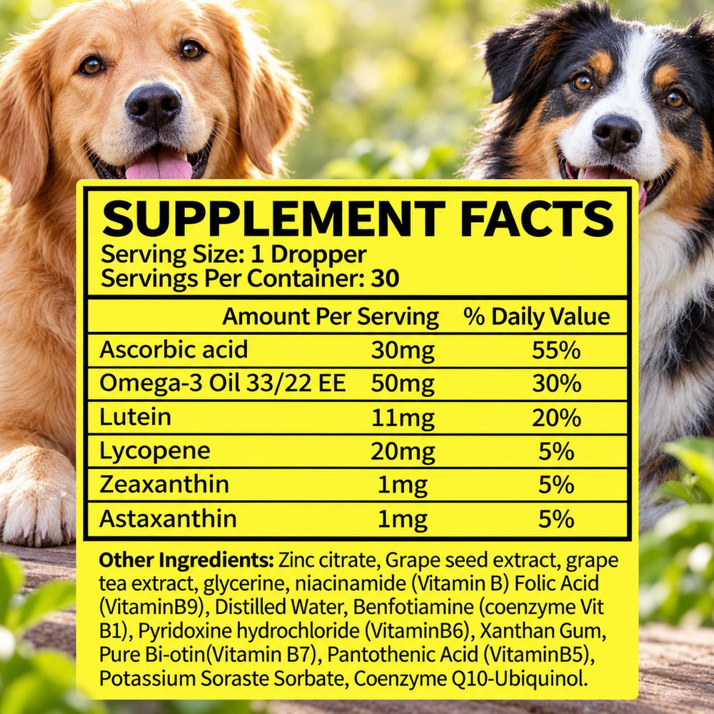 Flacon Aura Pets posé à côté d’un objet pour comparaison de taille