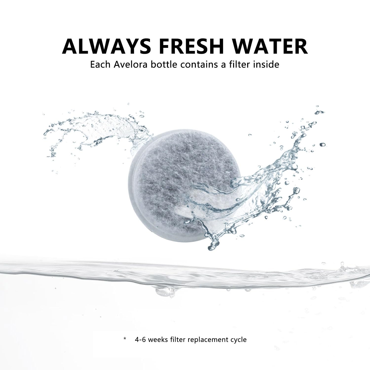 AVELORA compartiment nourriture ouvert illustrant rangement sec et pratique
