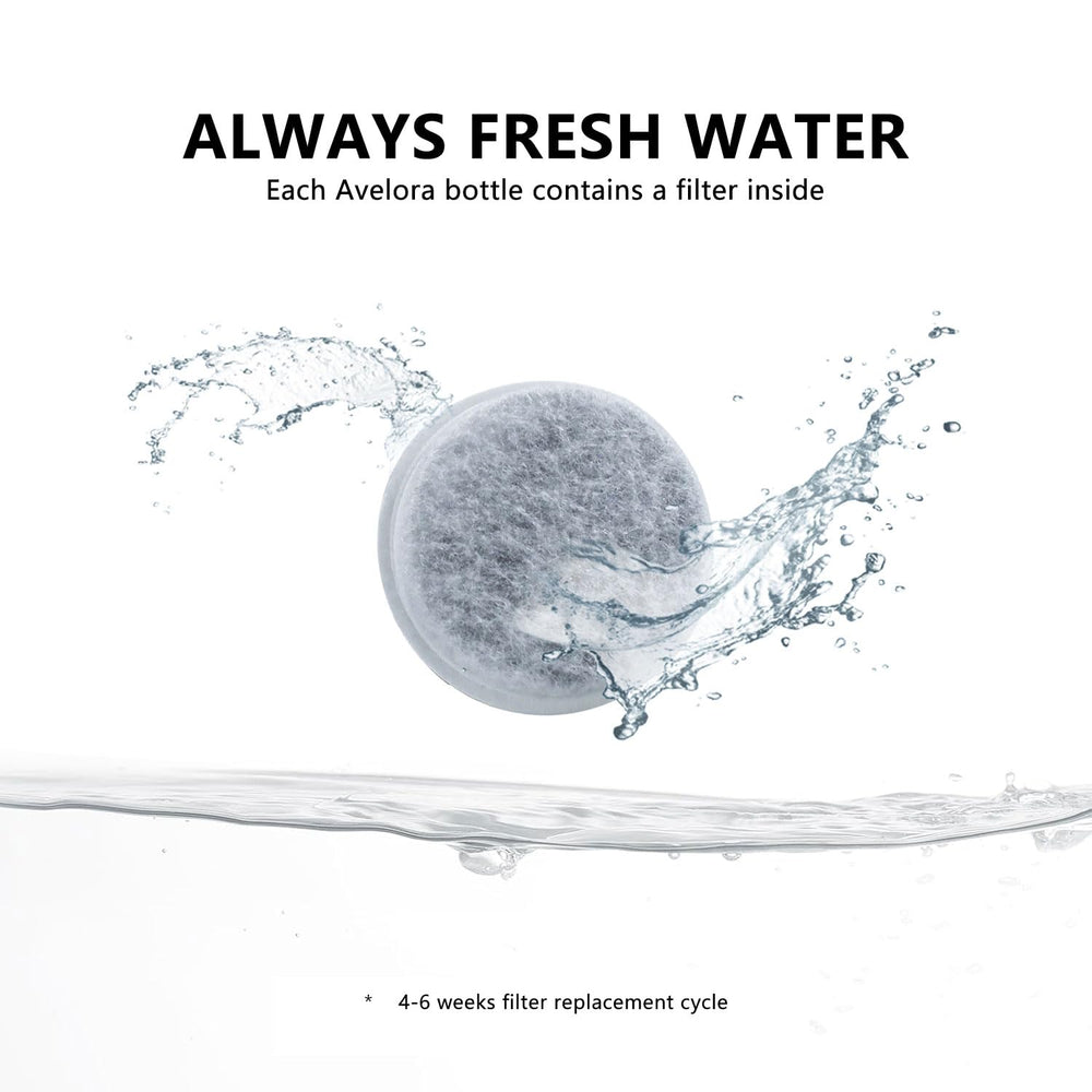 AVELORA compartiment nourriture ouvert illustrant rangement sec et pratique