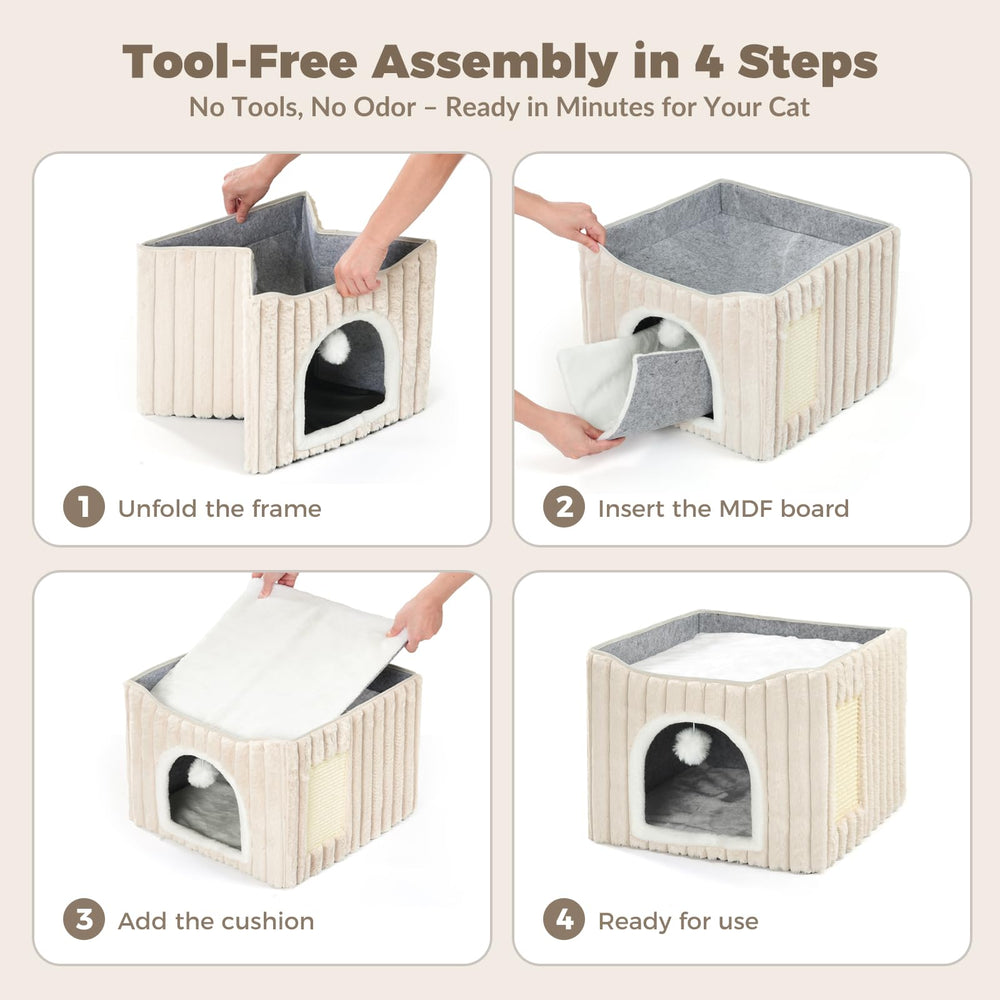 Avont structure pliable montrée repliée pour rangement gain de place