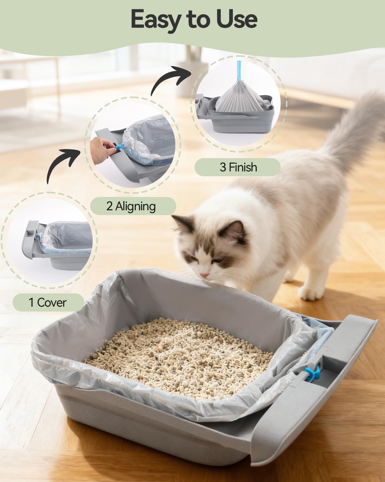 AWoHH jouet inclus distrayant le chat pendant l'entretien