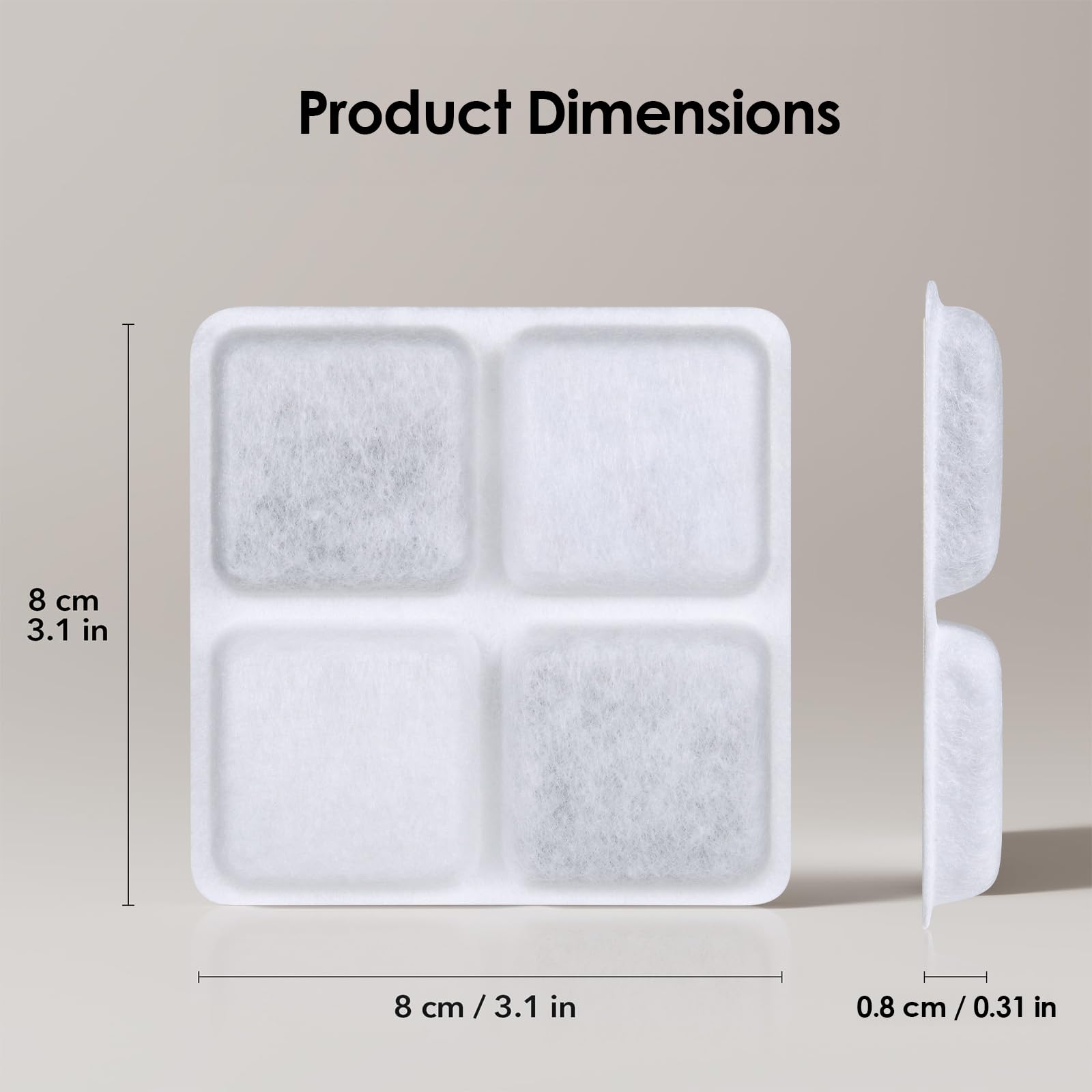 AWoHH présentation des 12 sachets dans l'étui pour stockage prolongé