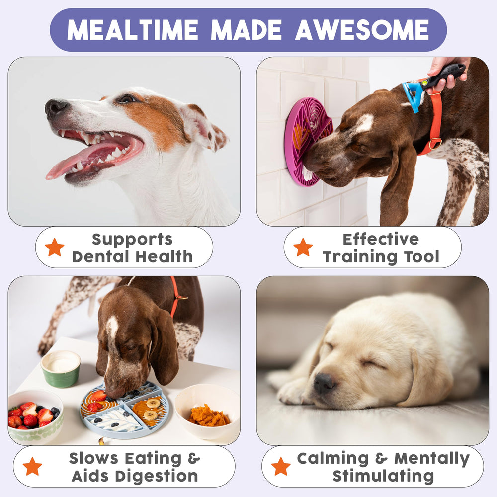 Awoo aliments étalés sur le tapis illustrant méthodes de remplissage variées