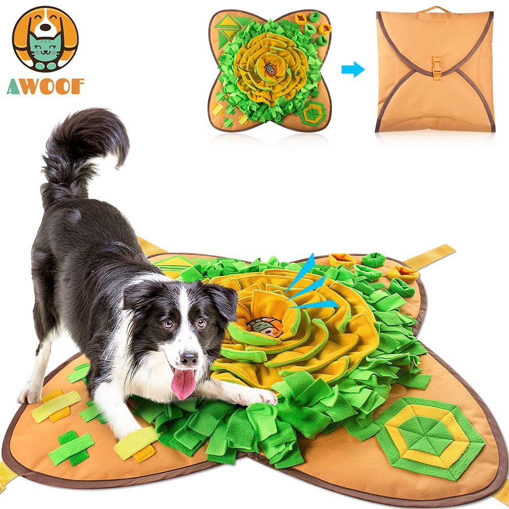 AWOOF comparaison d’échelle 28x28 pouces pour taille adaptée chien
