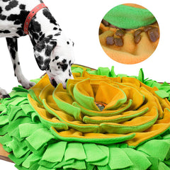 AWOOF gros plan fleur centrale orange pour cacher gros morceaux efficacement