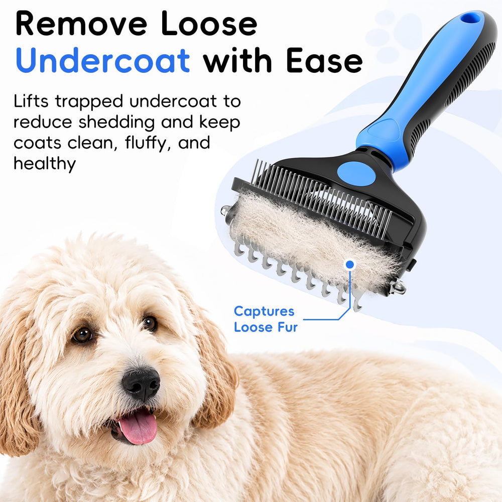 AXEFUN brosse utilisée sur un chat, enlève nœuds sans douleur