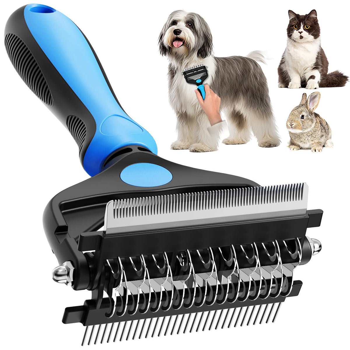 AXEFUN vue avant de la brosse et emballage, design pratique