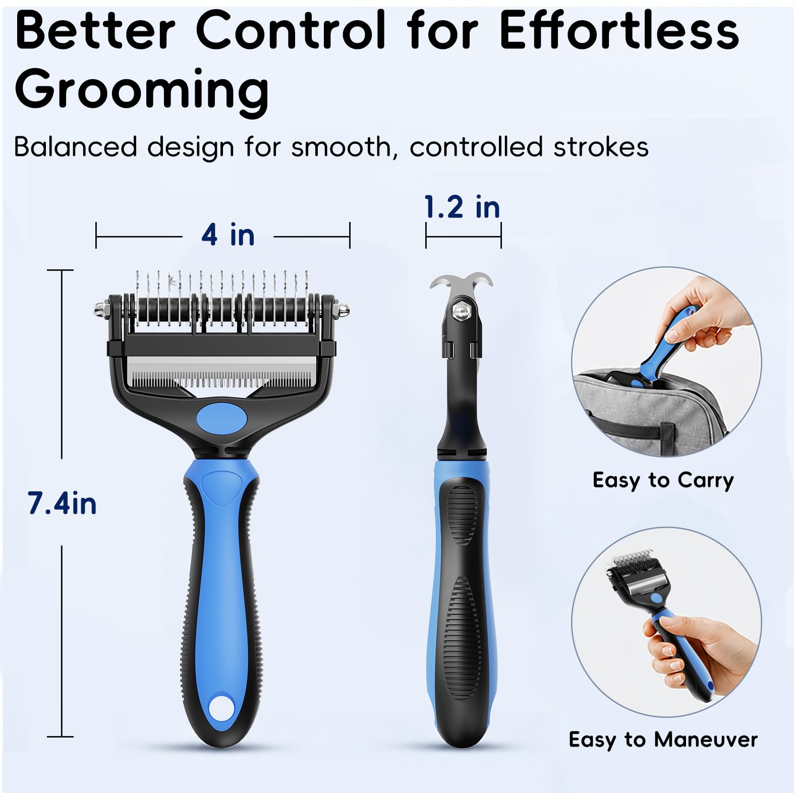 AXEFUN comparaison taille main, ergonomie et contrôle optimal