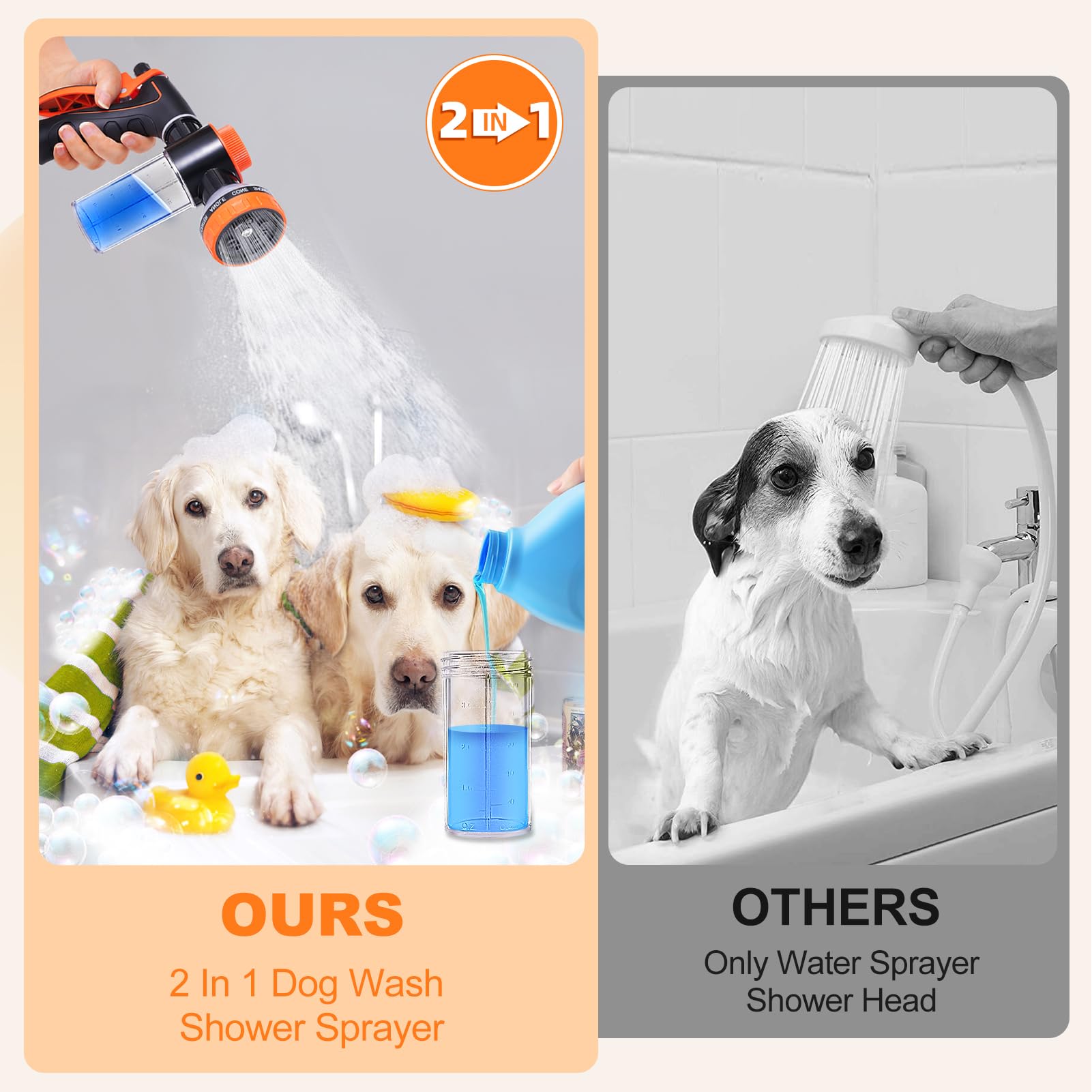 AYBBSHOW tuyau 2 m en utilisation facilitant le mouvement autour du chien