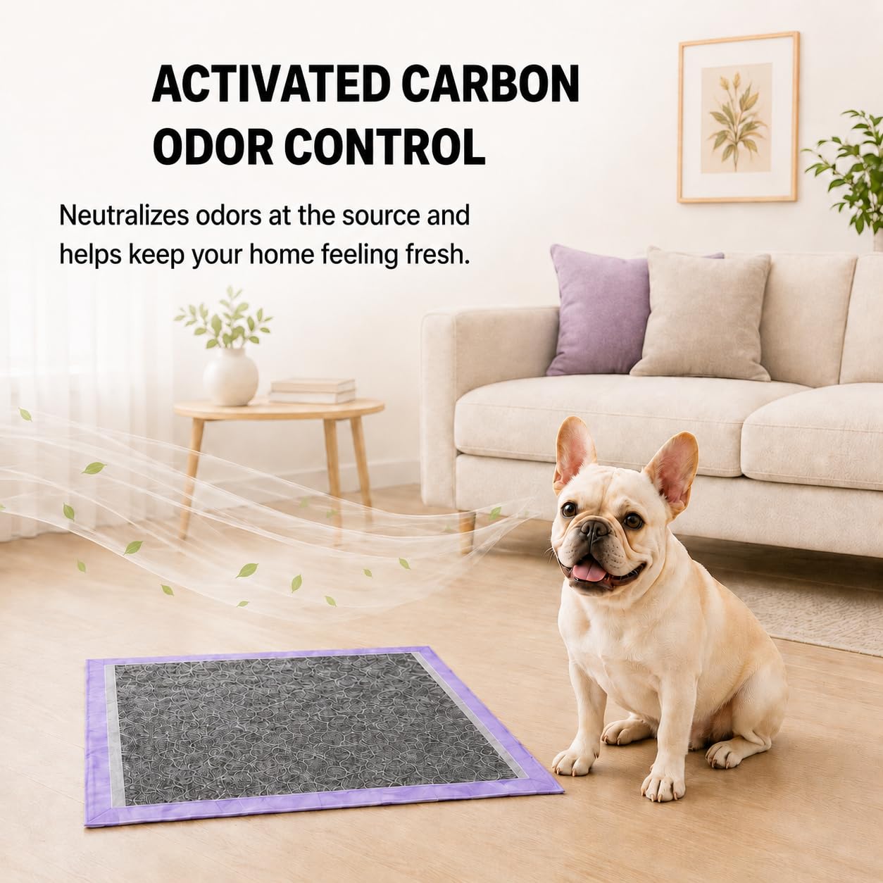 Ayeiw tapis posé en appartement gardant l'air plus frais