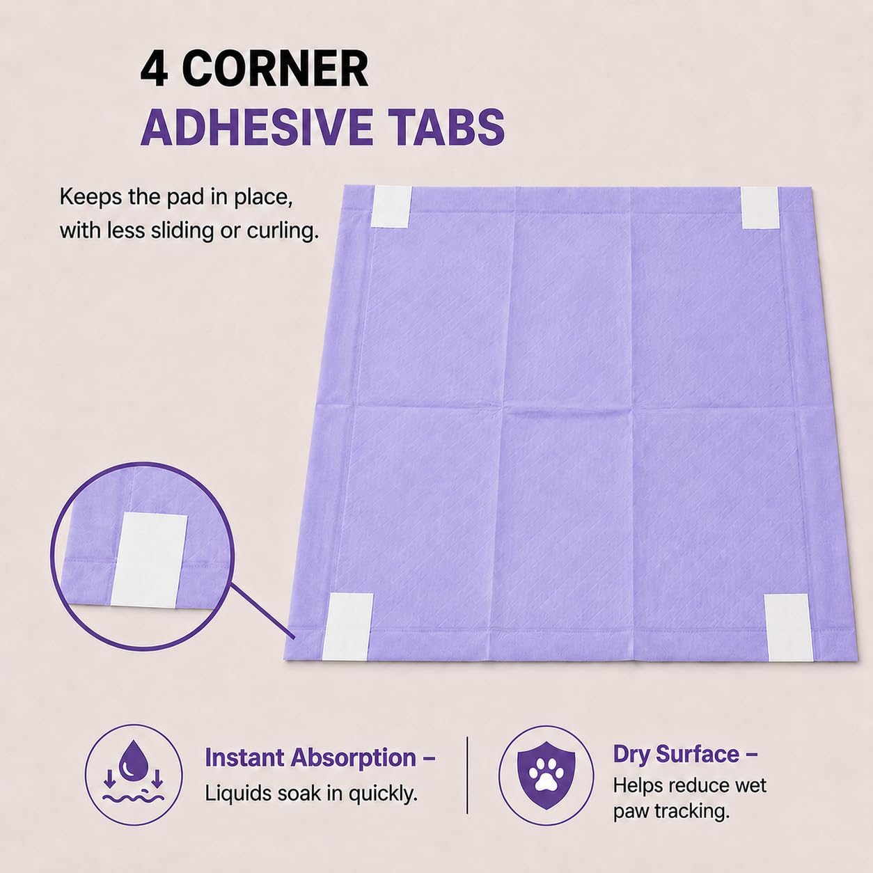 Ayeiw détail du pli du tapis montrant texture absorbante et praticité