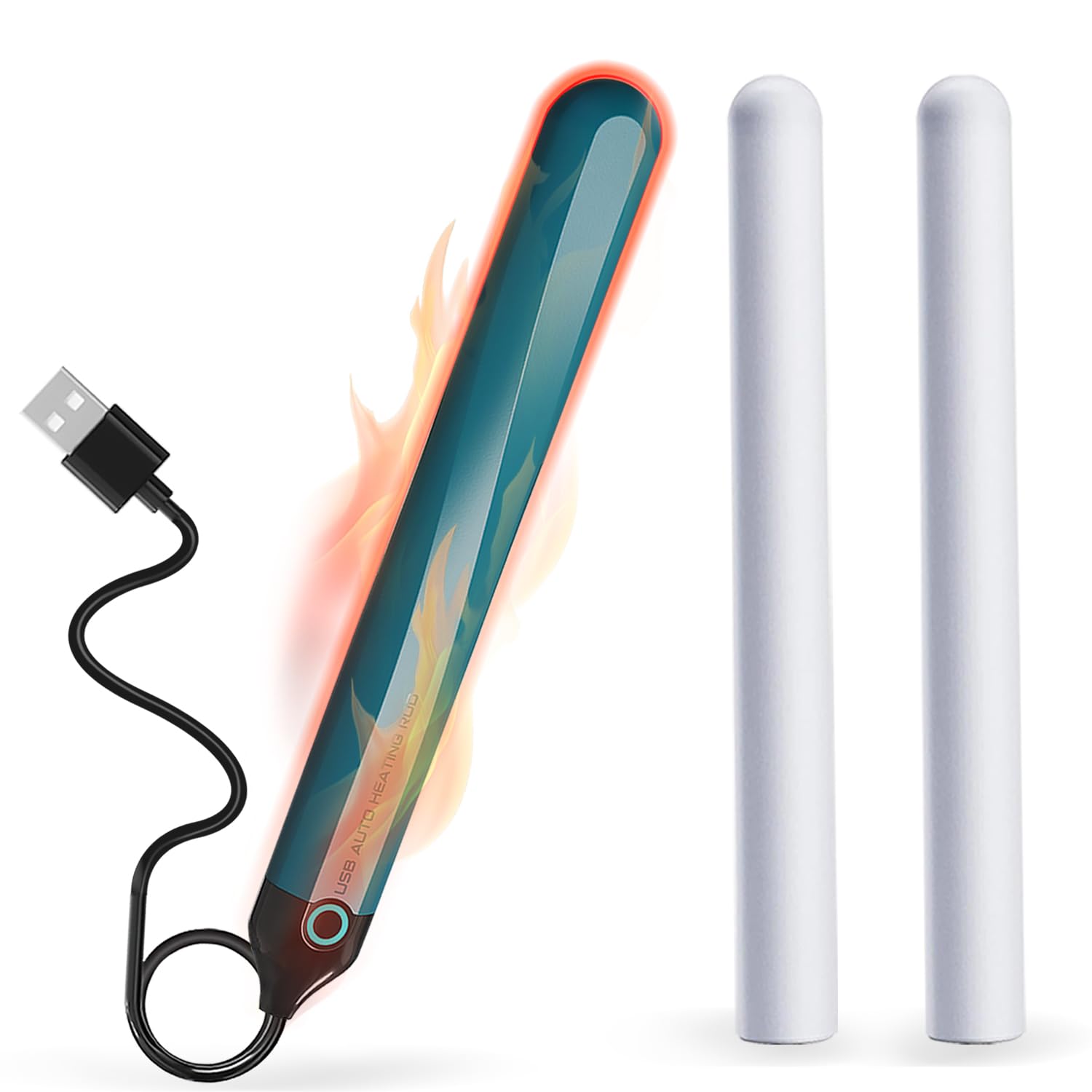 AZREKV bâton chauffant face avant pour chauffage portable sûr