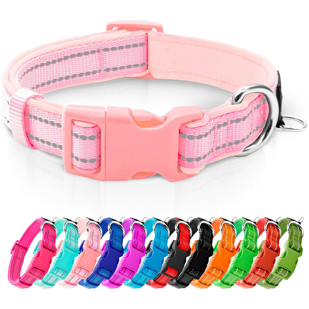 azuza collier rose face avant montrant style et ajustement