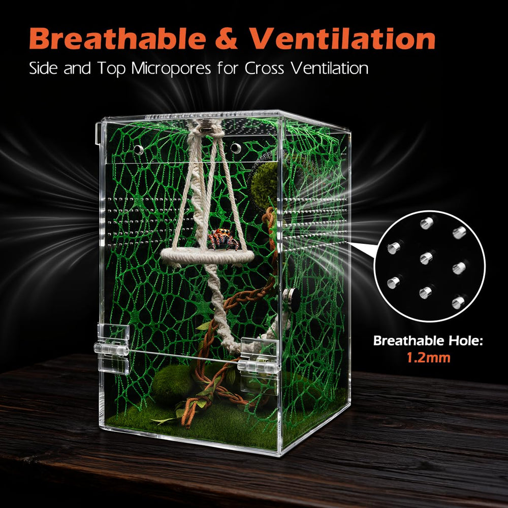 AZV acrylique très transparent offrant observation à 360°