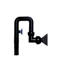 B BUBBLEFIN raccord en U face avant montrant design et ventouse pour fixation