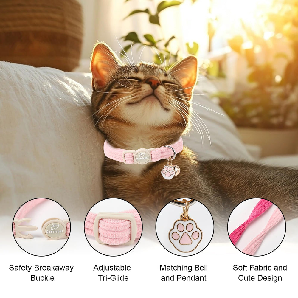 Babole Pet fermoir breakaway en gros plan, sécurité en cas d’accrochement