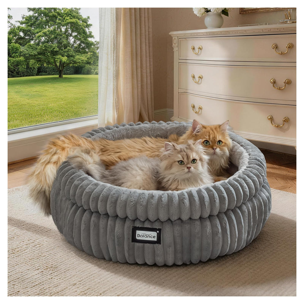 BALANCE lit rond face avant montrant confort et soutien