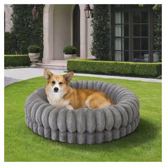 BALANCE vue avant du lit donut 30 pouces montrant forme ronde et confort