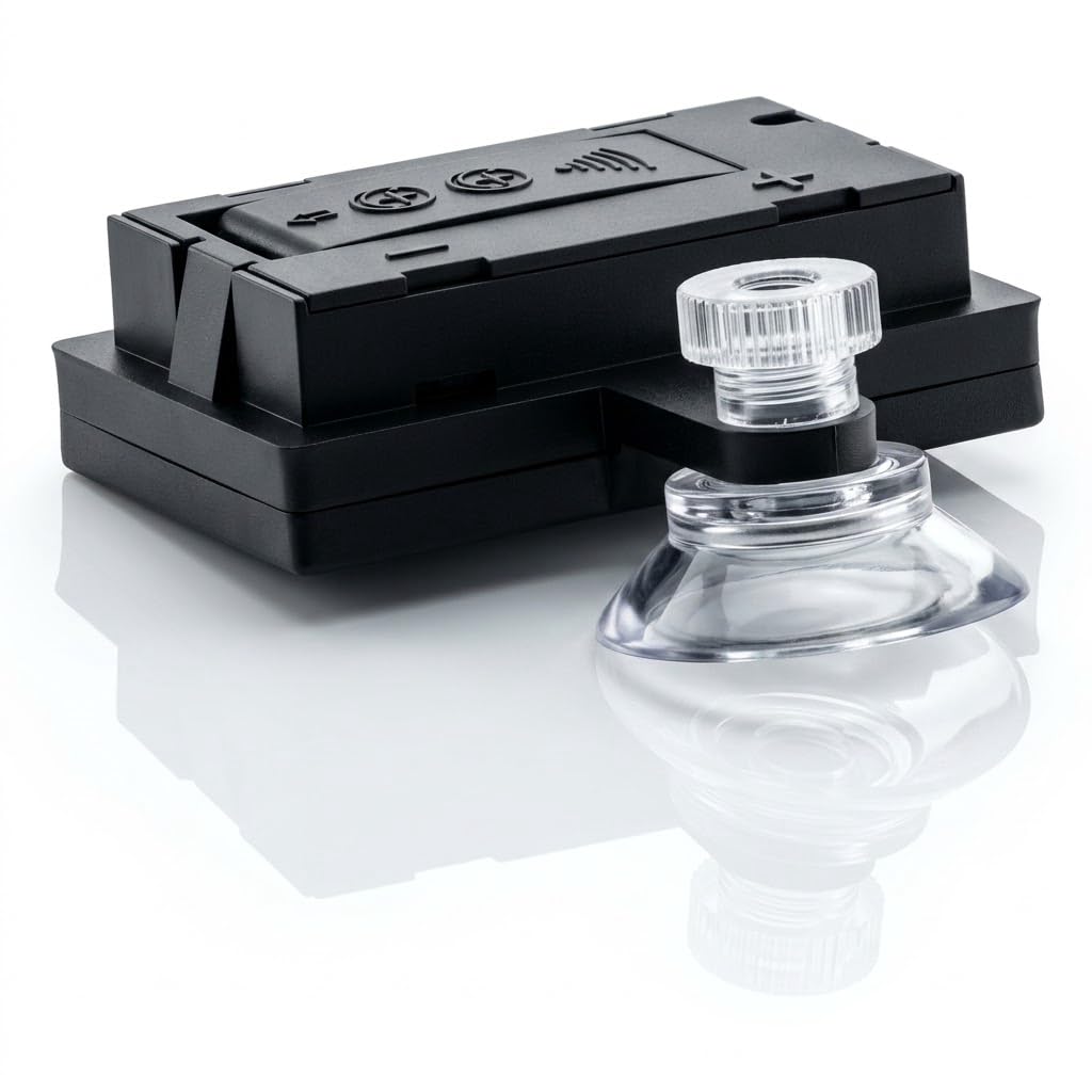 BamiriX ventouse fixée sur verre assurant maintien sécurisé