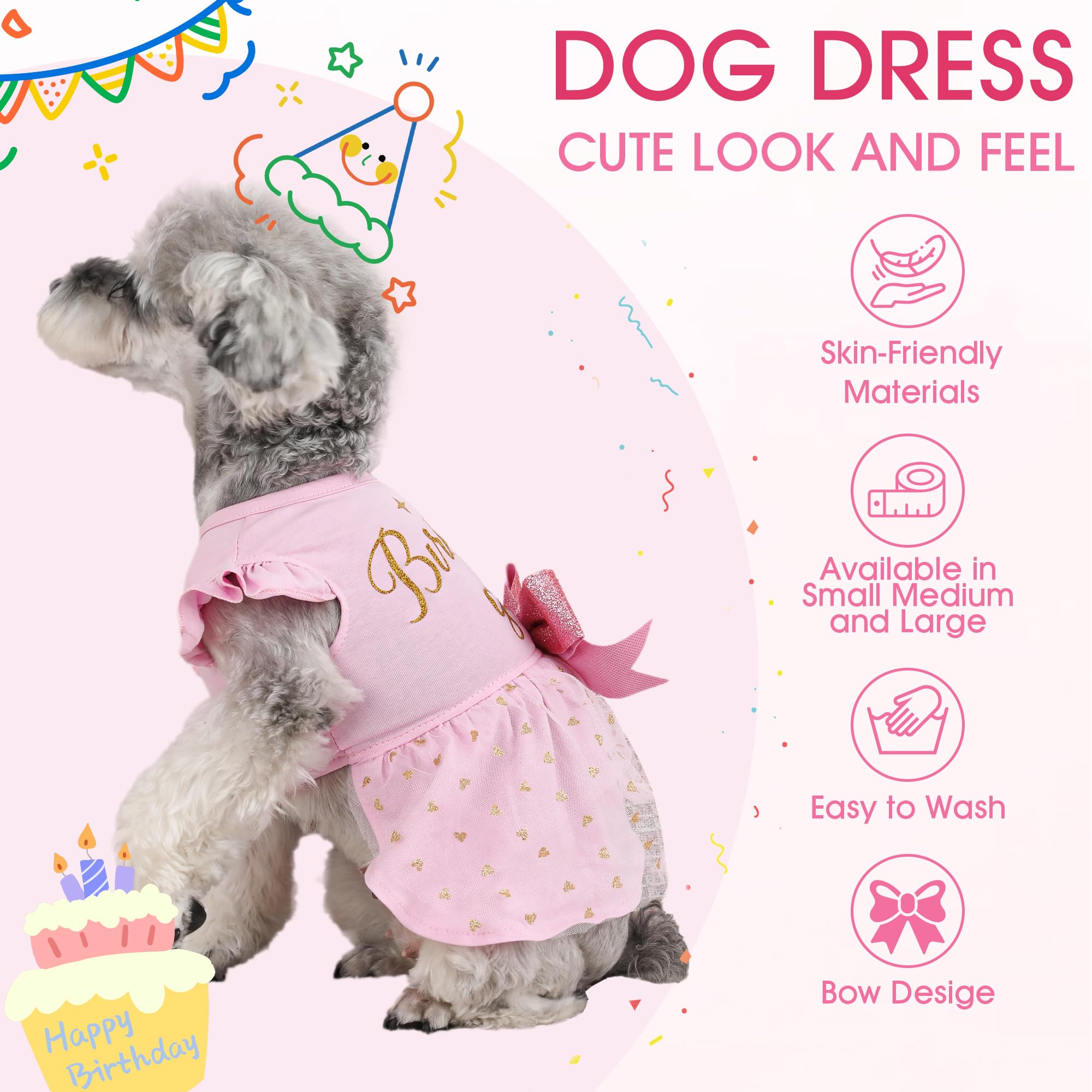 BAOBICUTE comparaison de taille sur chien illustrant l'ajustement et le choix de la taille