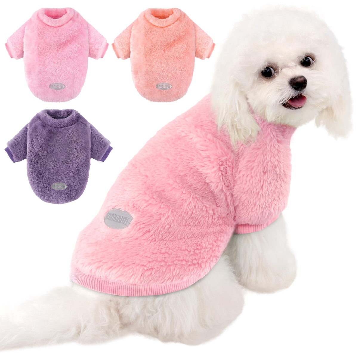 BAOBICUTE pull montré de face, coupe confortable et protection thermique