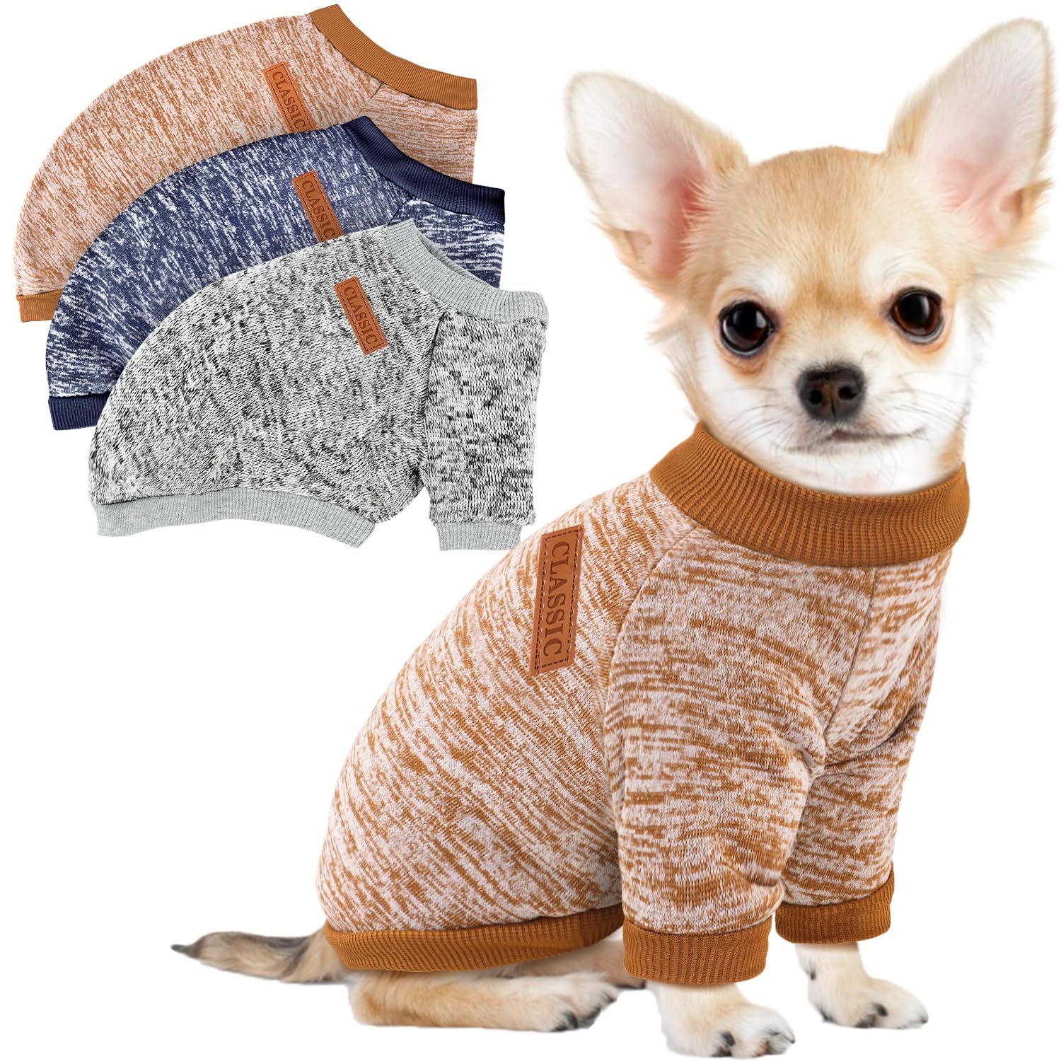 BAOBICUTE pull face avant montrant coupe confortable et protections contre le froid