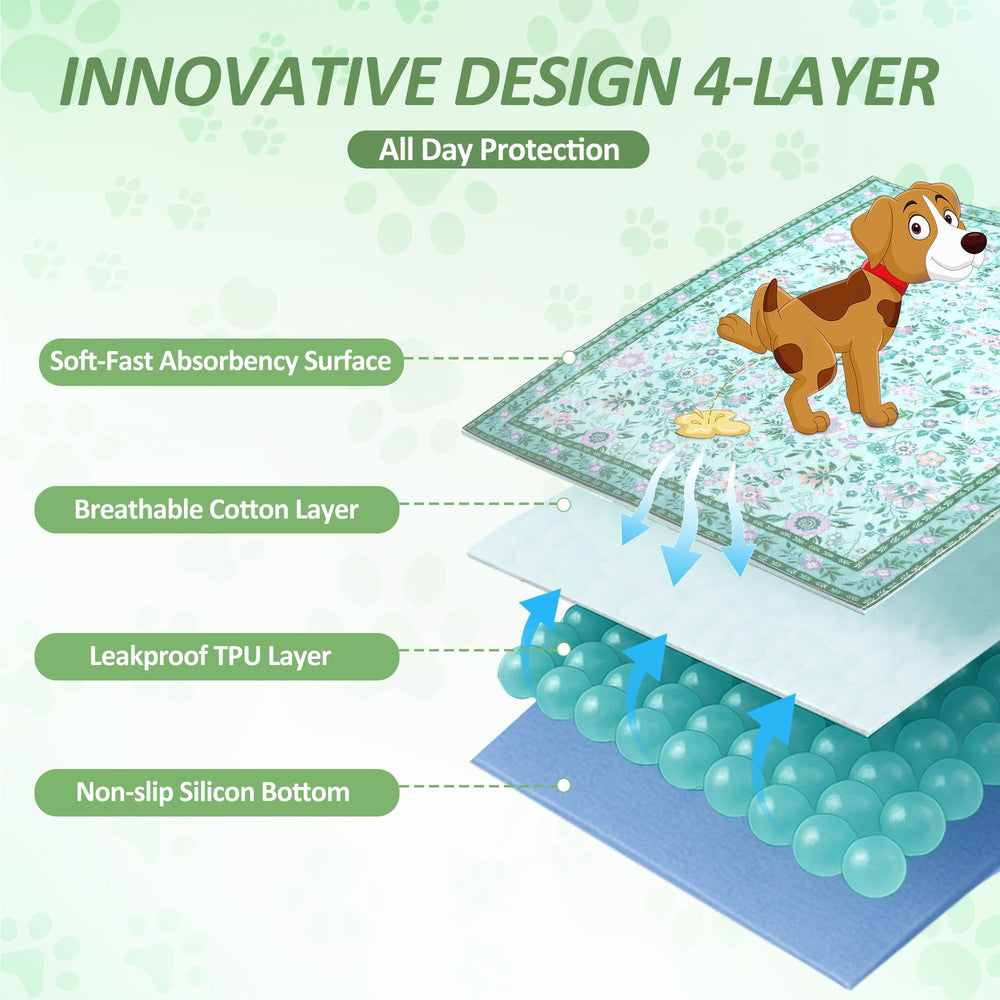 Chiot utilise un tapis Baodan offrant confort et protection instantanée