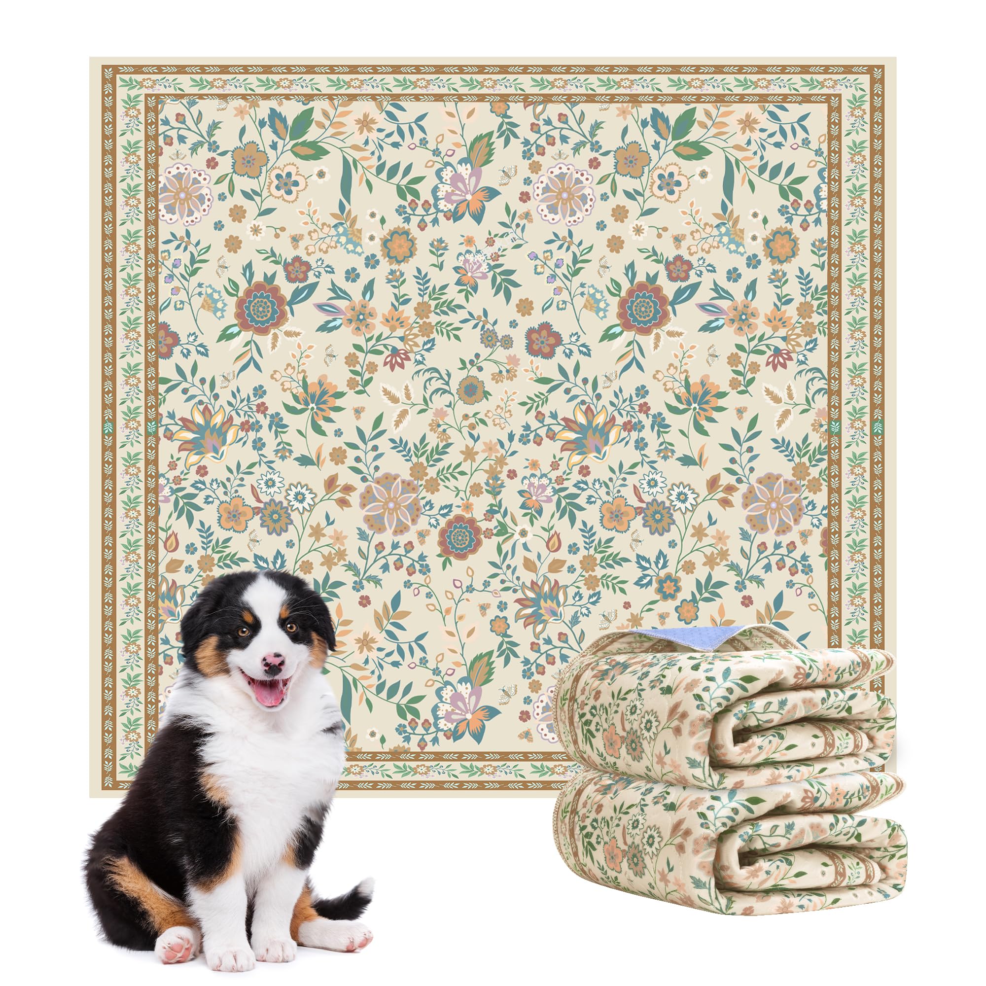 Baodan emballage face avant affichant les deux tapis et dimensions pratiques