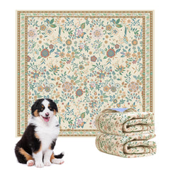 Baodan vue frontale du lot de 2 tapis, protection élégante et grande surface