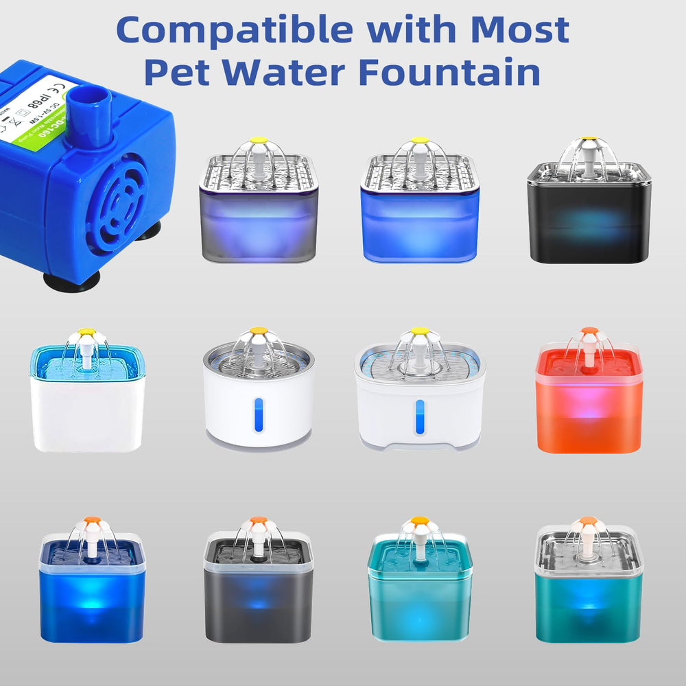 Baofum DR-DC160 gros plan de l'hélice pour un flux d'eau constant