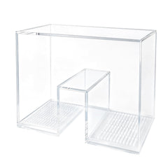 BaoZqua pont face avant montrant tunnel transparent pour observation facile