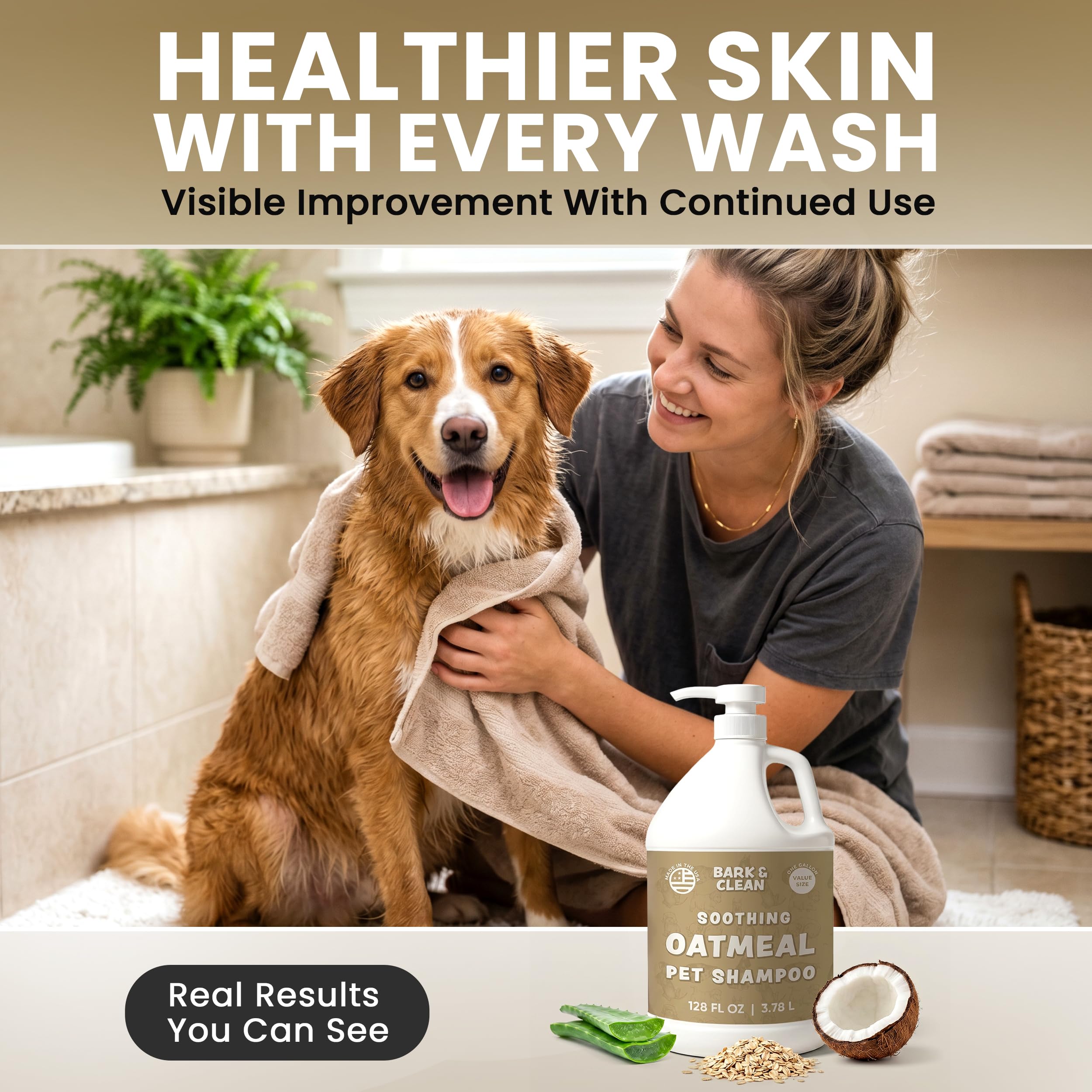 Bark & Clean mousse crémeuse nettoyante apportant douceur