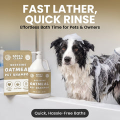 Bark & Clean texture avoine hydratante apaisant la peau