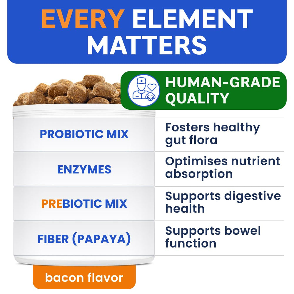 BARK&SPARK chew en main pour montrer taille pratique et dosage facile