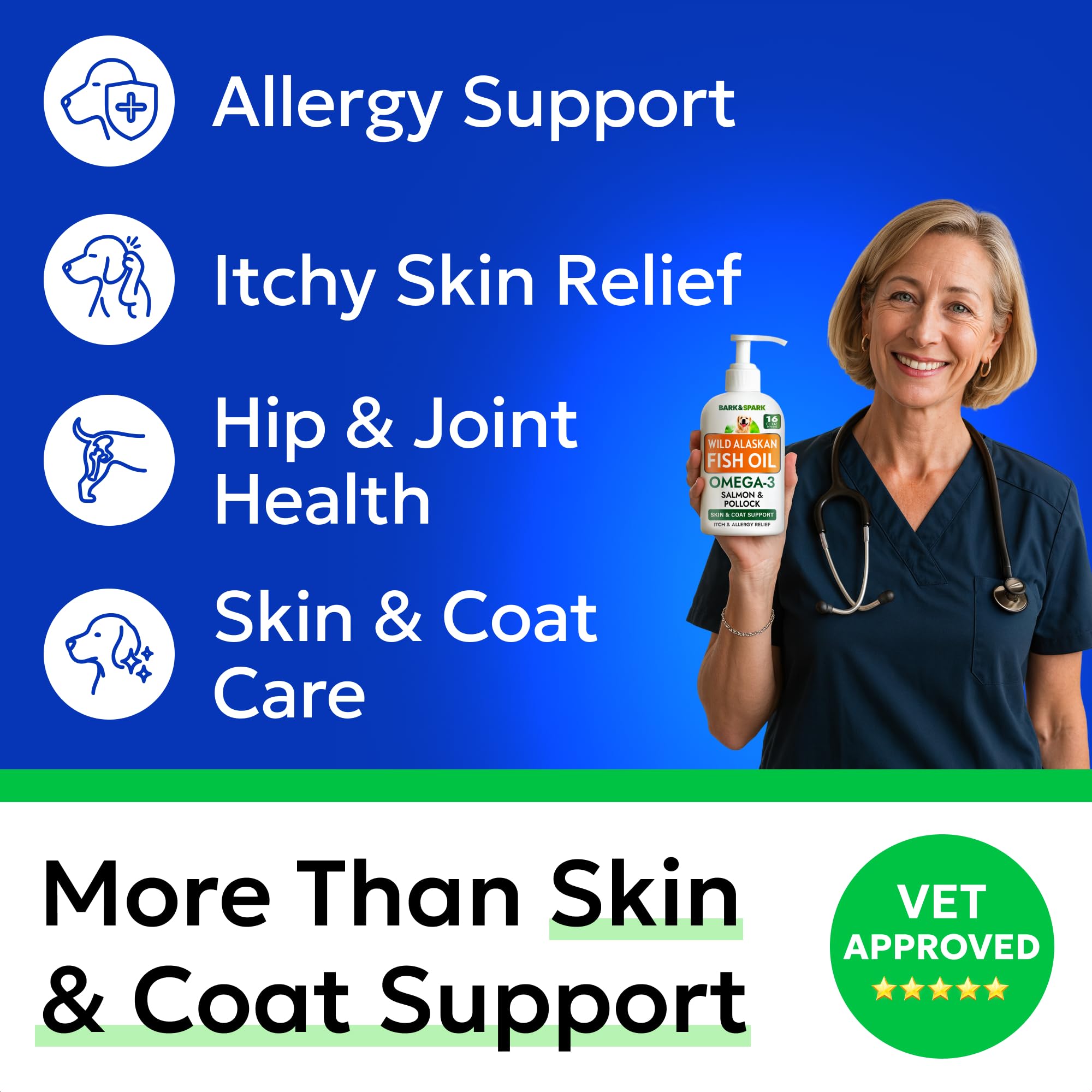 BARK&SPARK pompe doseuse pratique pour un dosage propre et précis