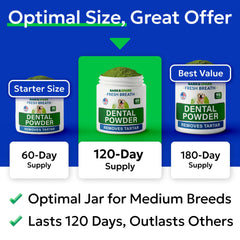 BARK&SPARK gros plan sur la poudre montrant texture pour dosage précis
