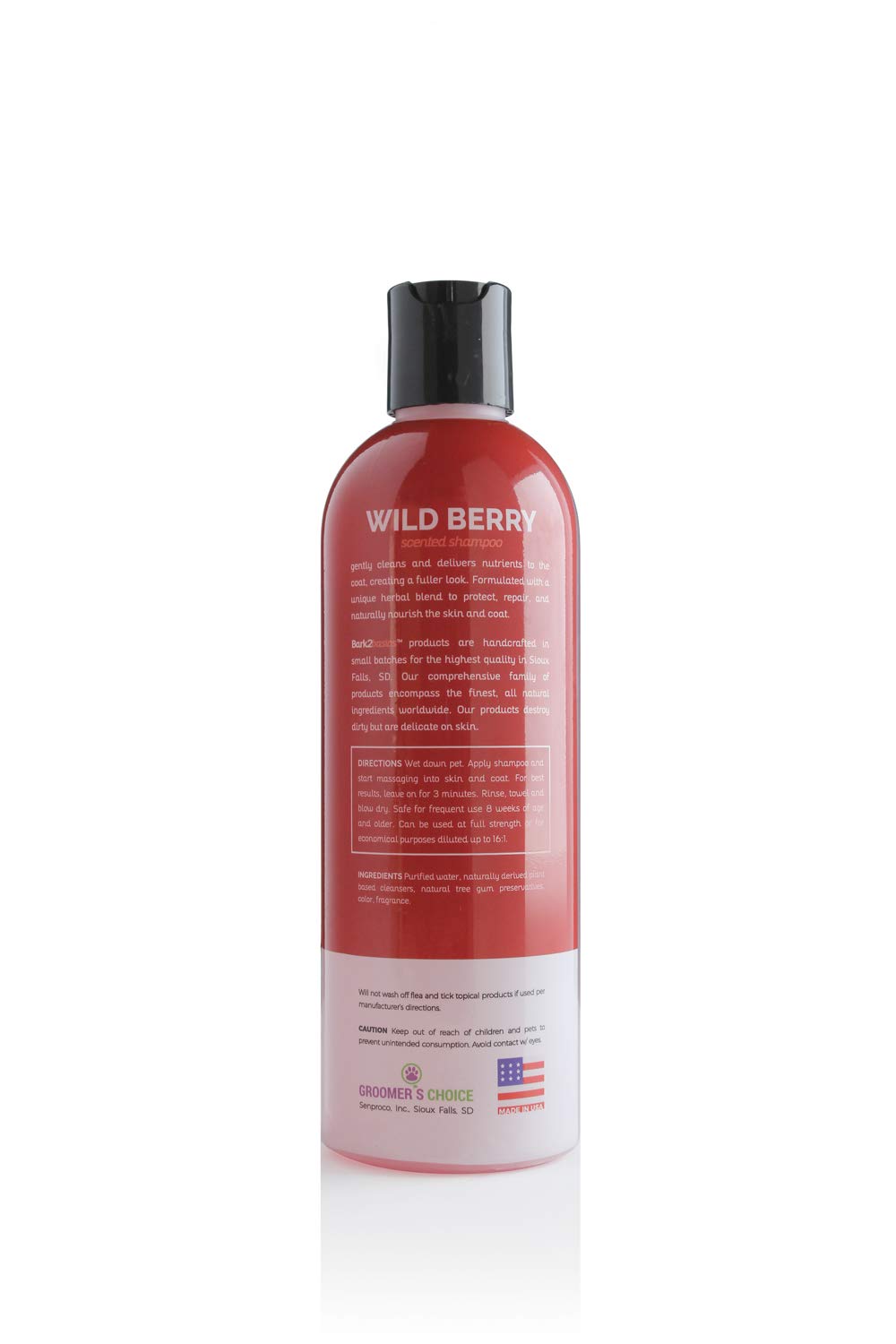 Bark2Basics flacon ouvert avec capuchon montrant concentration pratique