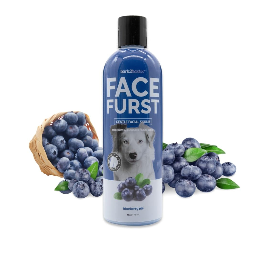 Bark2Basics flacon Face Furst 16 oz montrant emballage professionnel et usage facile