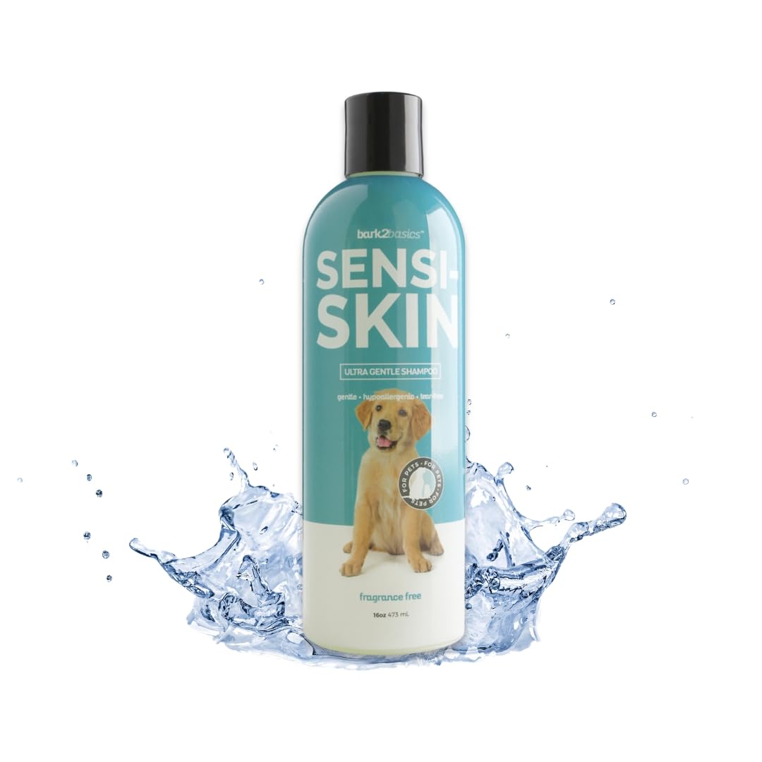 Bark2Basics flacon devant montrant format 473 ml et lecture facile
