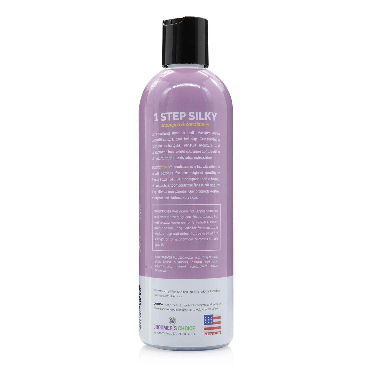 Bark2Basics texture crémeuse du produit pour un pelage doux