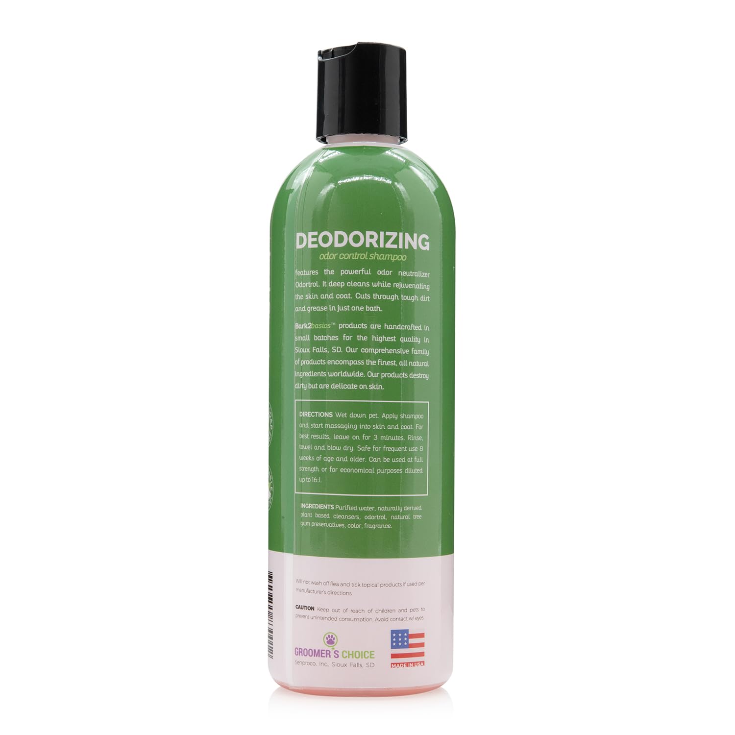Bark2Basics mousse riche qui nettoie en profondeur et neutralise odeurs