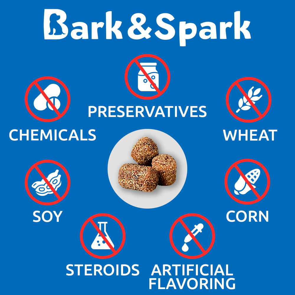 BARK&SPARK étiquette d'ingrédients, transparence et qualité alimentaire