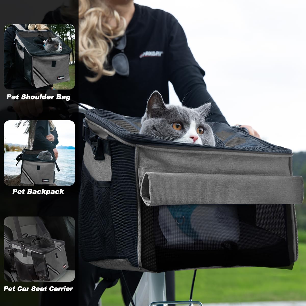 BARKBAY doublure en fausse peau d'agneau pour confort maximal